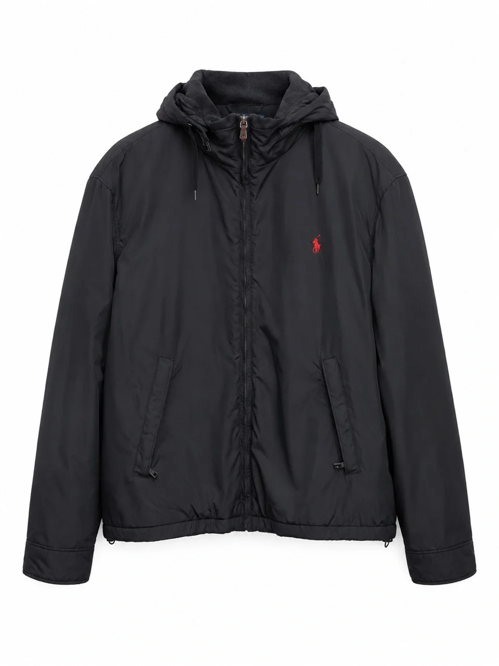 Ralph Lauren men’s black jacket with hood size large